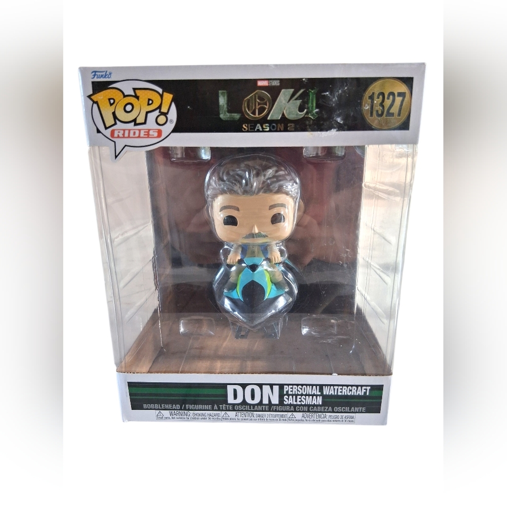 Funko Pop! Rides Marvel Loki Season 2 Don Personal Watercraft Salesman #1327